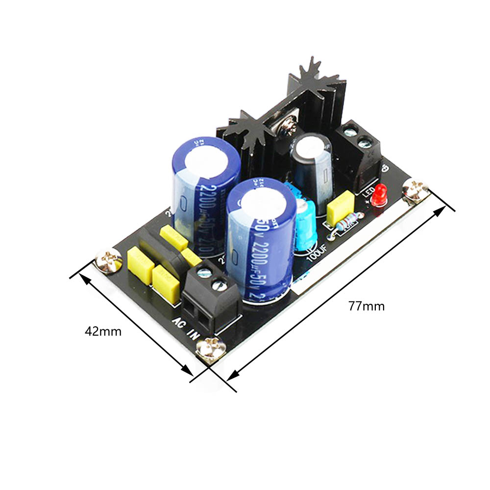 AC-DC Adjustable Voltage Regulator LM317 | Buck Boost Power Supply